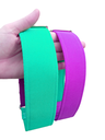 Collar martingale colors verde/ ciclamen 
