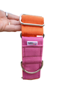 Collar martingale colors naranja/ fucsia