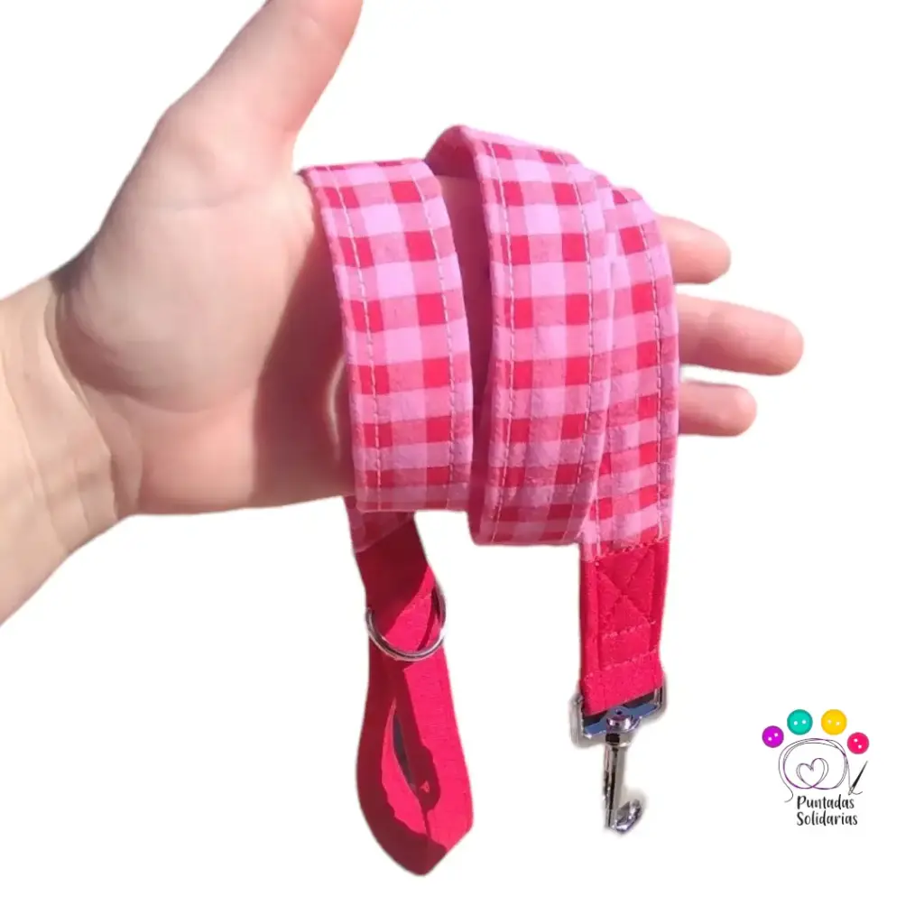 Correa multiposición 2'5 m vichy (elige la tela) 