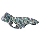 Softshell tonos verde-dorados