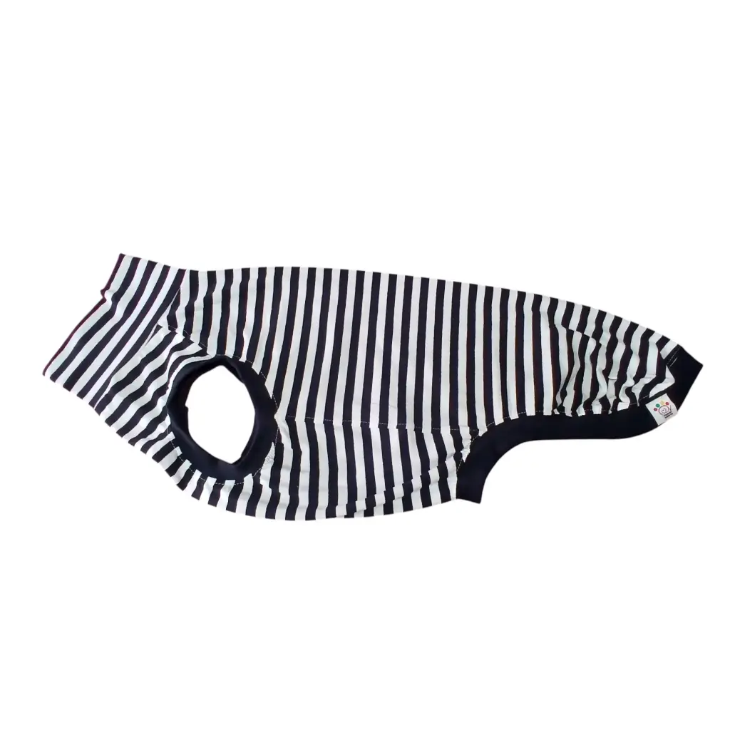 Camiseta de Rayas azul marino oscuro  (M1)