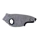 Camiseta de Rayas azul marino oscuro 