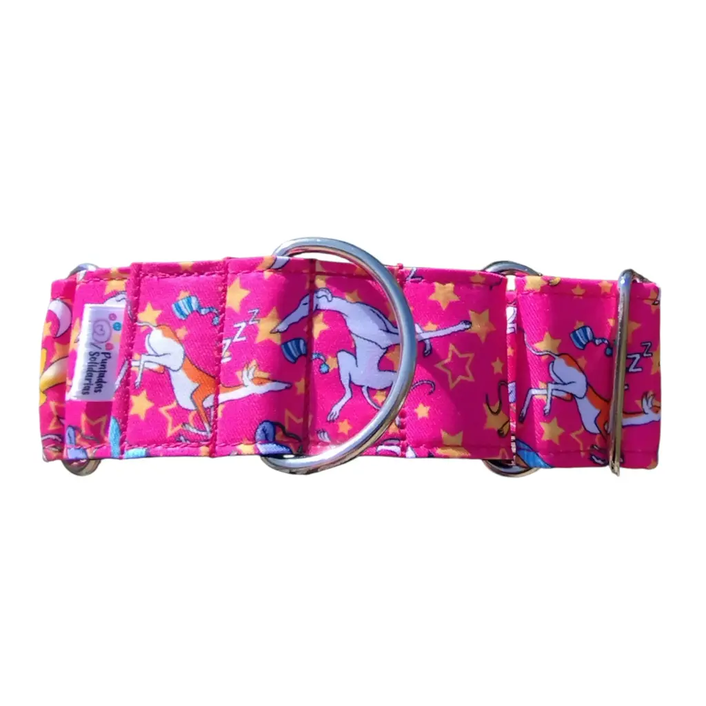 Collar martingale Sweet Dreams fucsia