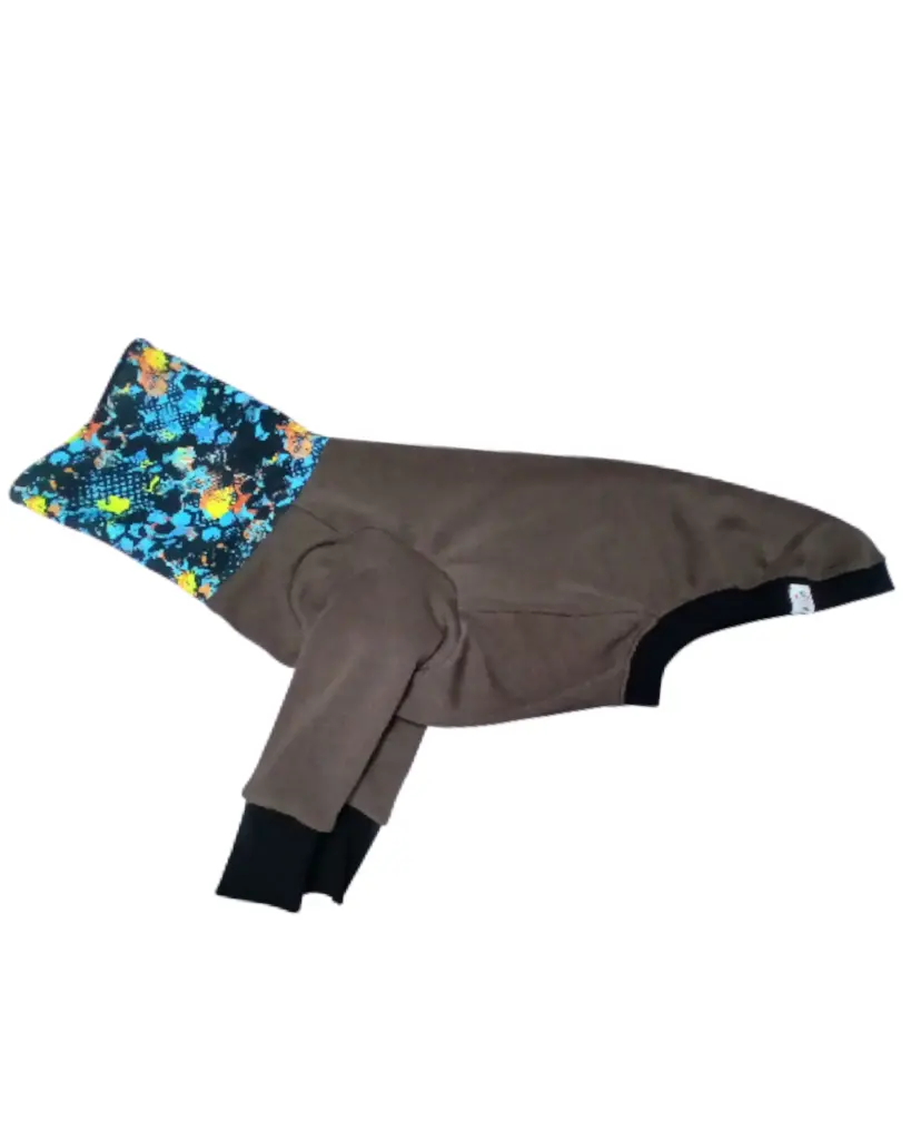 Sudadera marrón con patas (S)