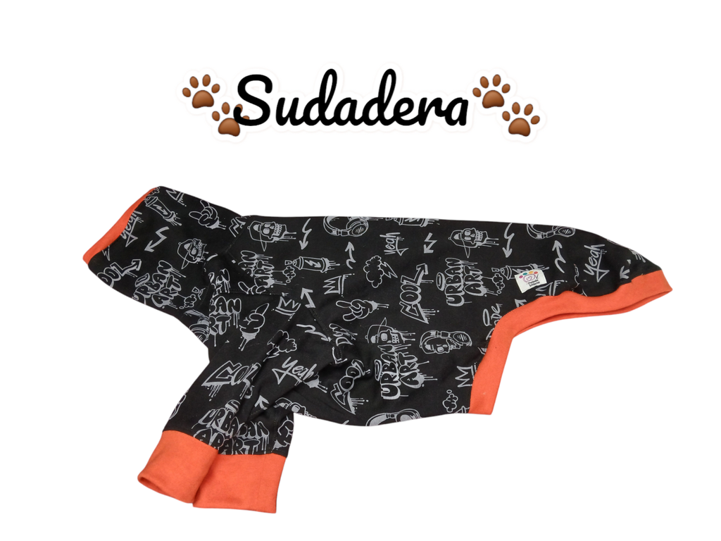 Sudadera urban art (selecciona tu talla y te lo confecciono)