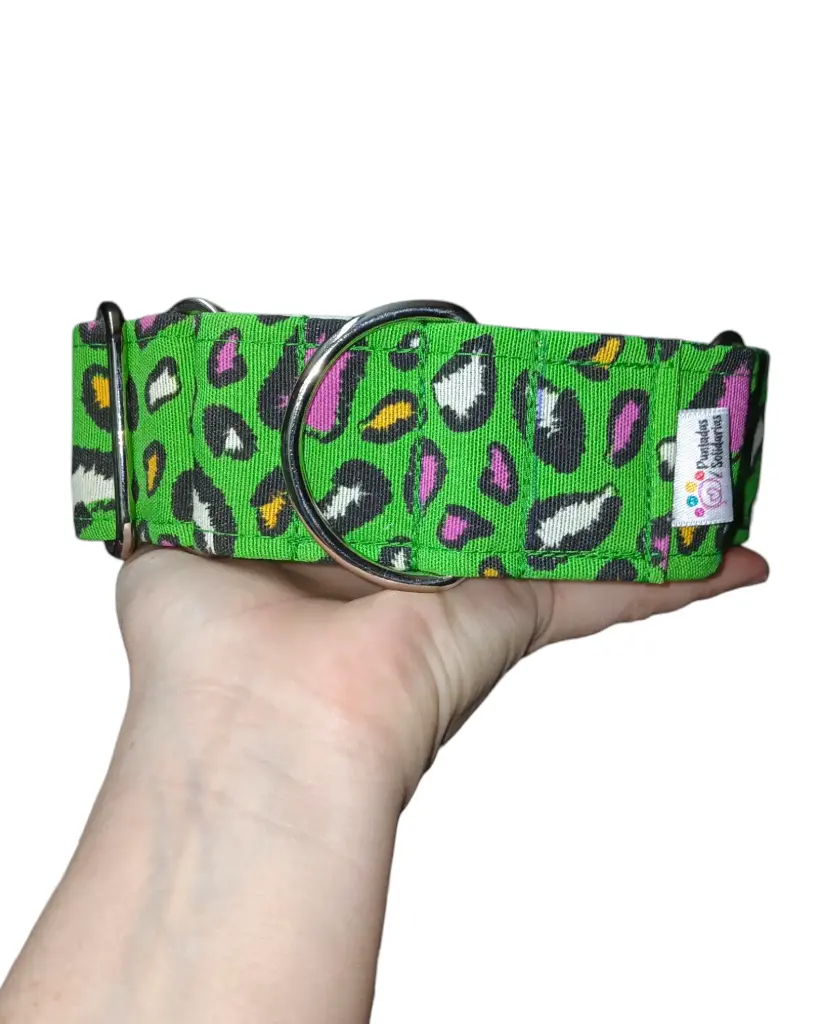 Collar martingale animal prin verde