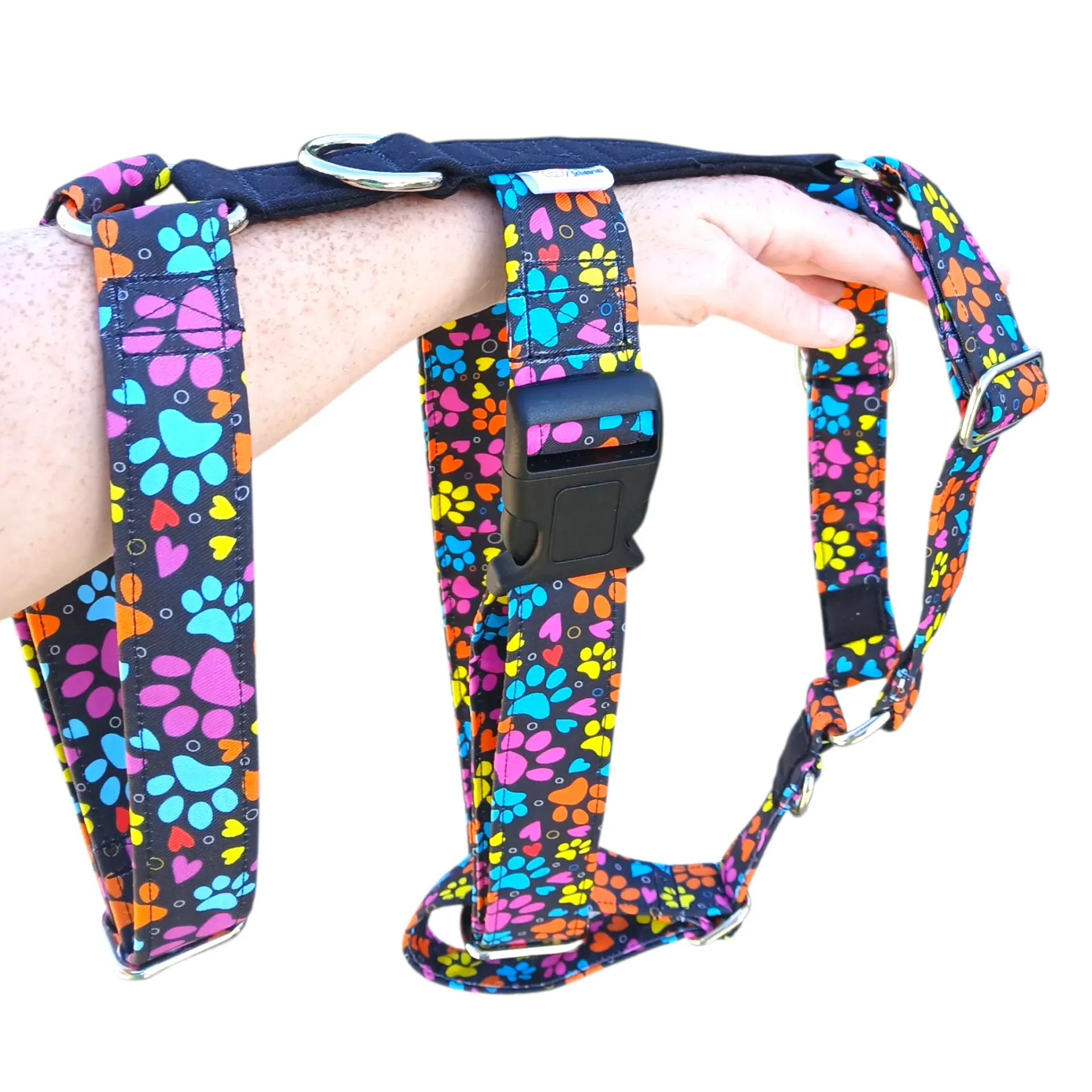 Arnes 3 puntos Huellas & Love