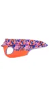 Lycra sport  cuadros + naranja