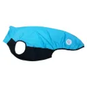 Lycra sport azul + negro (cuello azul)