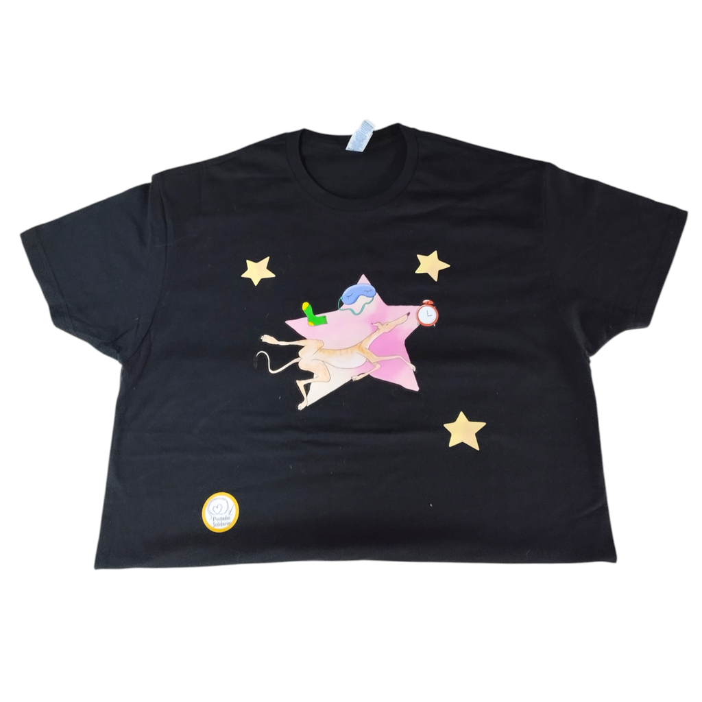 Camiseta galgo barcino (M)