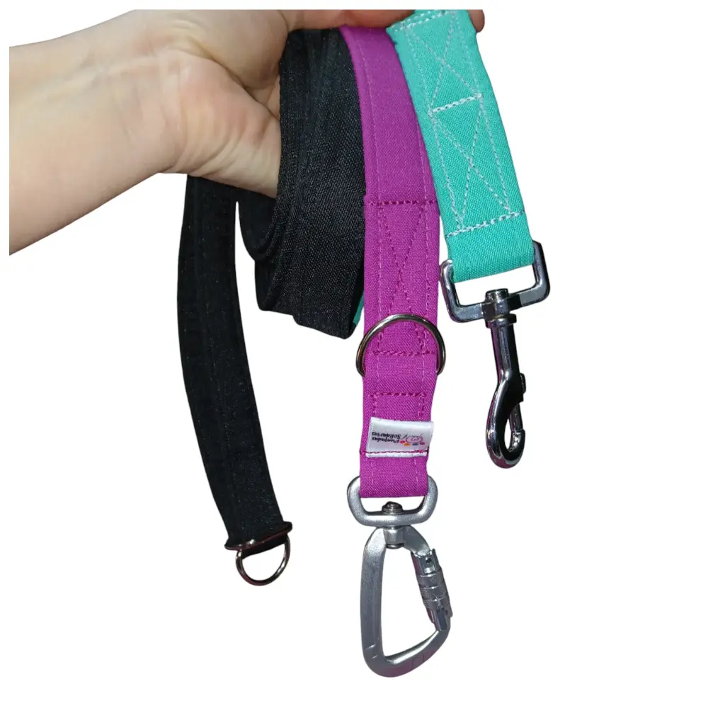 Correa multiposicion  colors verde/buganvilla de 3 metros