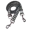 Correa multiposicion  
Vichy negro de 2,50m 