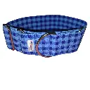 Collar martingale Vichy azul