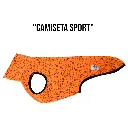 Camiseta Sport naranja flúor   