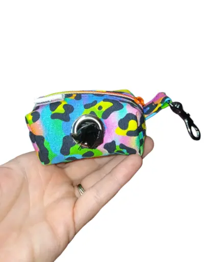 Porta bolsas animal prin multicolor 