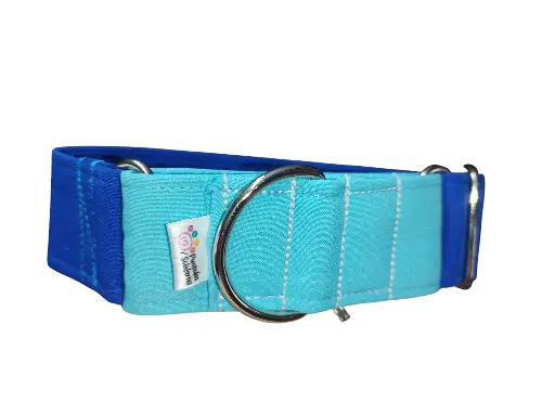 Collar martingale color azul/azul claro